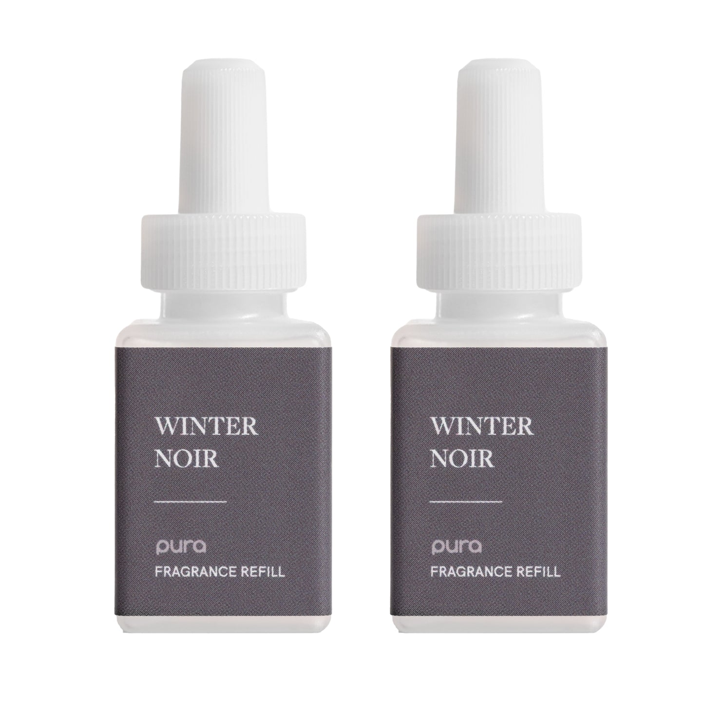 Pura - Fragrance for Smart Home Air Diffusers - Room Freshener - Aromatherapy Scents for Bedrooms & Living Rooms - Odor Eliminator - 2 Pack - Winter Noir
