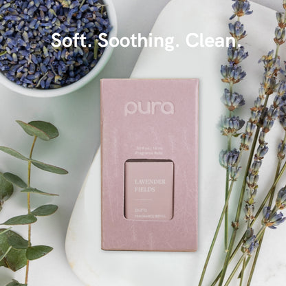 Pura - Fragrance for Smart Home Air Diffusers - Room Freshener - Aromatherapy Scents for Bedrooms & Living Rooms - Odor Eliminator - 2 Pack - Simply Lavender