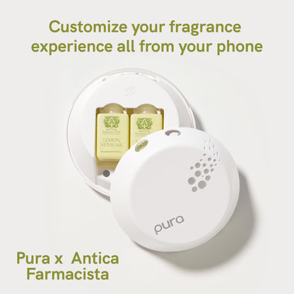 Pura - Home Fragrance Scent - Pura and Antica Farmacista - Lemon Verbena
