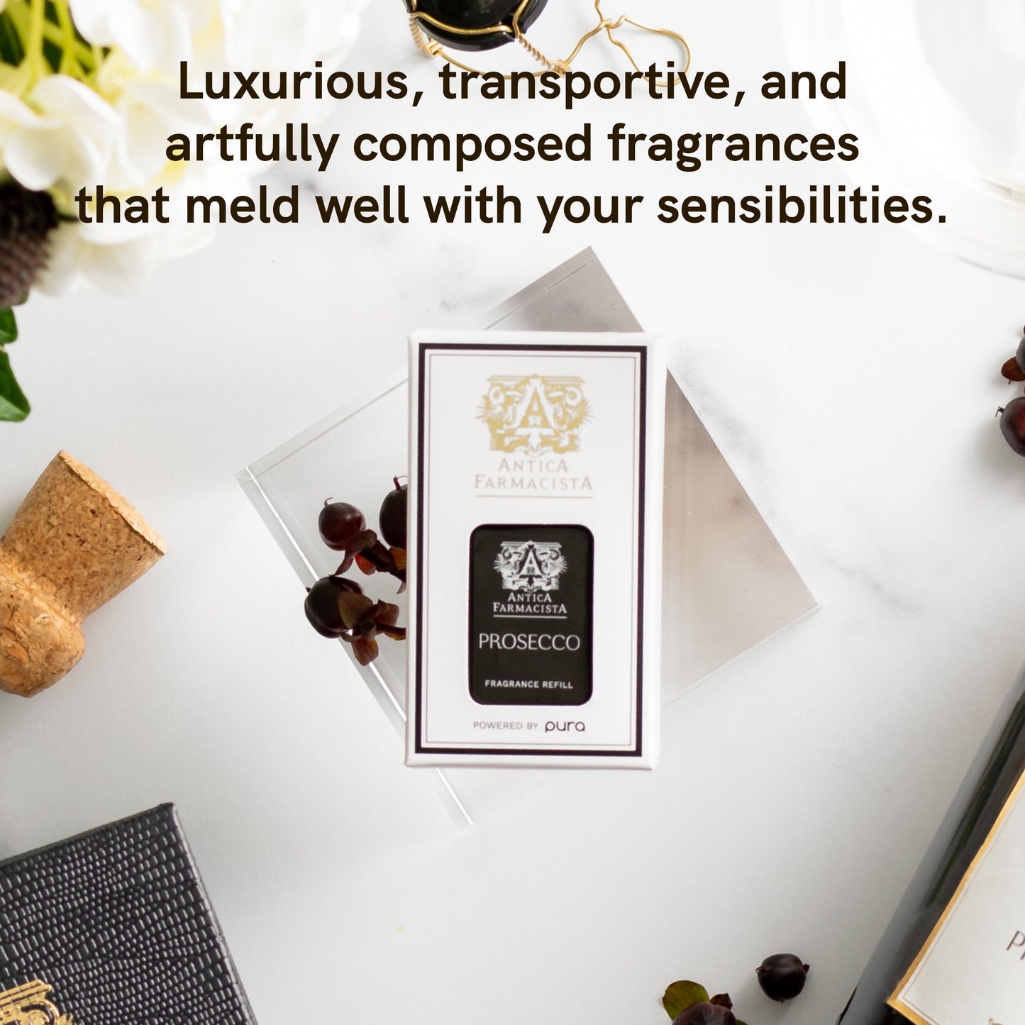 Pura - Home Fragrance Scent - Pura and Antica Farmacista - Prosecco