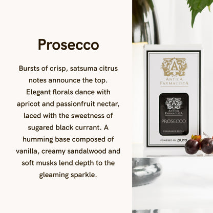 Pura - Home Fragrance Scent - Pura and Antica Farmacista - Prosecco