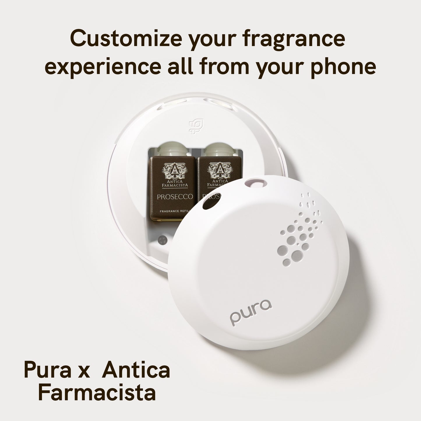 Pura - Home Fragrance Scent - Pura and Antica Farmacista - Prosecco
