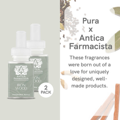 Pura - Home Fragrance Scent - Pura and Antica Farmacista - Ironwood