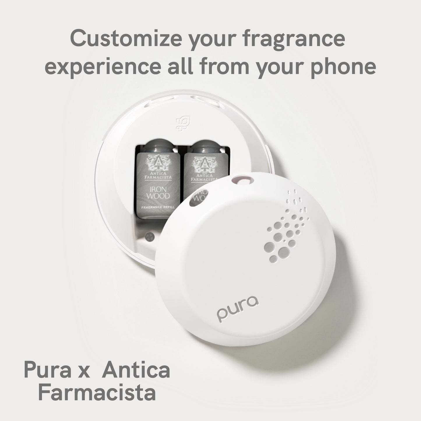Pura - Home Fragrance Scent - Pura and Antica Farmacista - Ironwood