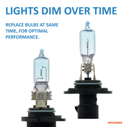 SYLVANIA 9005XS SilverStar High Performance Halogen Headlight Bulb, (Contains 2 Bulbs)