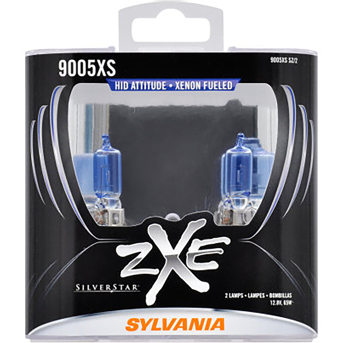 SYLVANIA - 9005XSSZ.PB2 9005XS SilverStar zXe High Performance Halogen Headlight Bulb, (Contains 2 Bulbs)