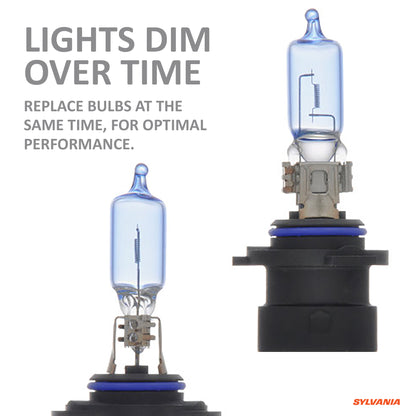 SYLVANIA - 9005XSSZ.PB2 9005XS SilverStar zXe High Performance Halogen Headlight Bulb, (Contains 2 Bulbs)