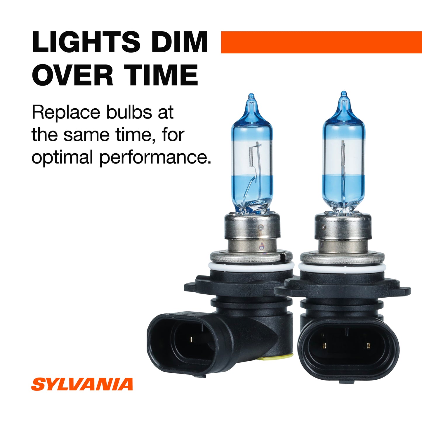 SYLVANIA - 9012 SilverStar Ultra - High Performance Halogen Headlight Bulb, High Beam, Low Beam and Fog Replacement Bulb, Brightest Downroad with Whiter Light, Tri-Band Technology (Contains 2 Bulbs)