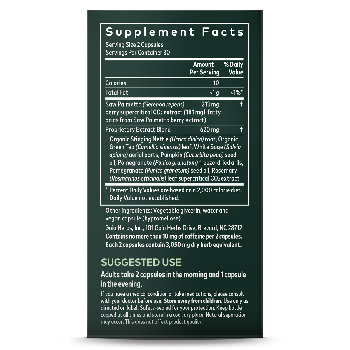 Gaia Herbs Prostate Health 60 ct, Phyto-Caps – EmployeeStore