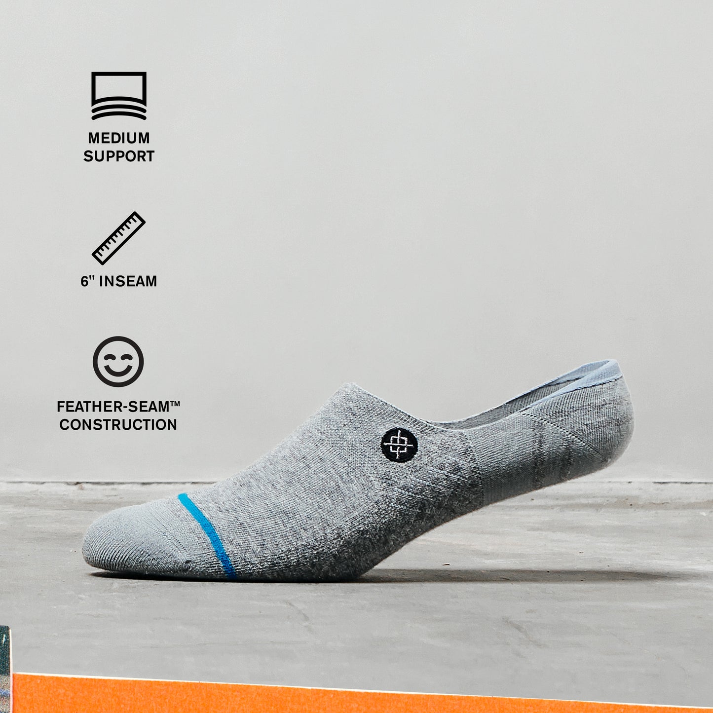 Stance Icon Mixed Socks [6 Pack] (Large, Medium)