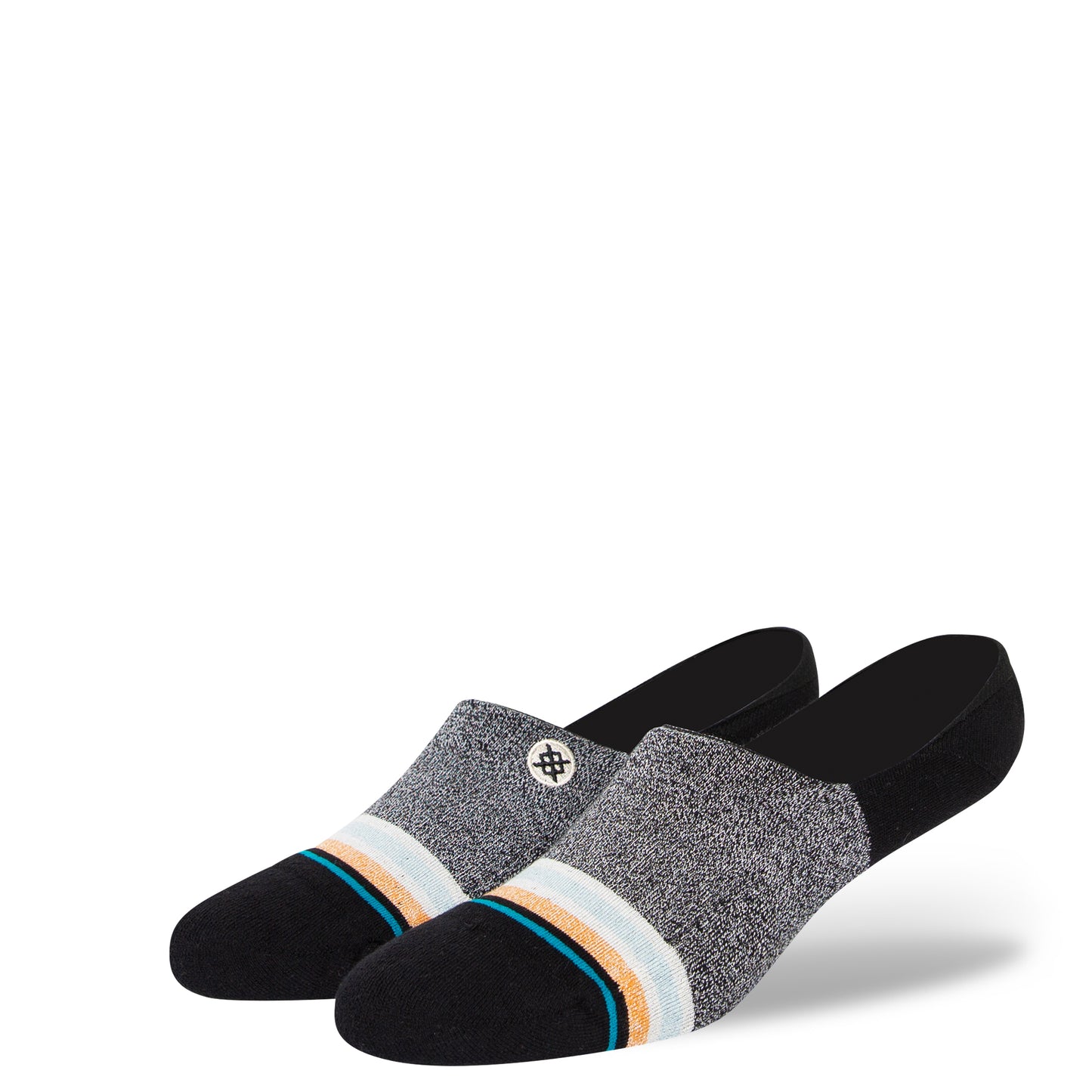 Stance Gilligan No Show Socks (Medium, Washed Black)