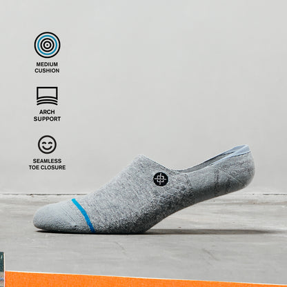 Stance Alter No Show Socks (Large, Black)