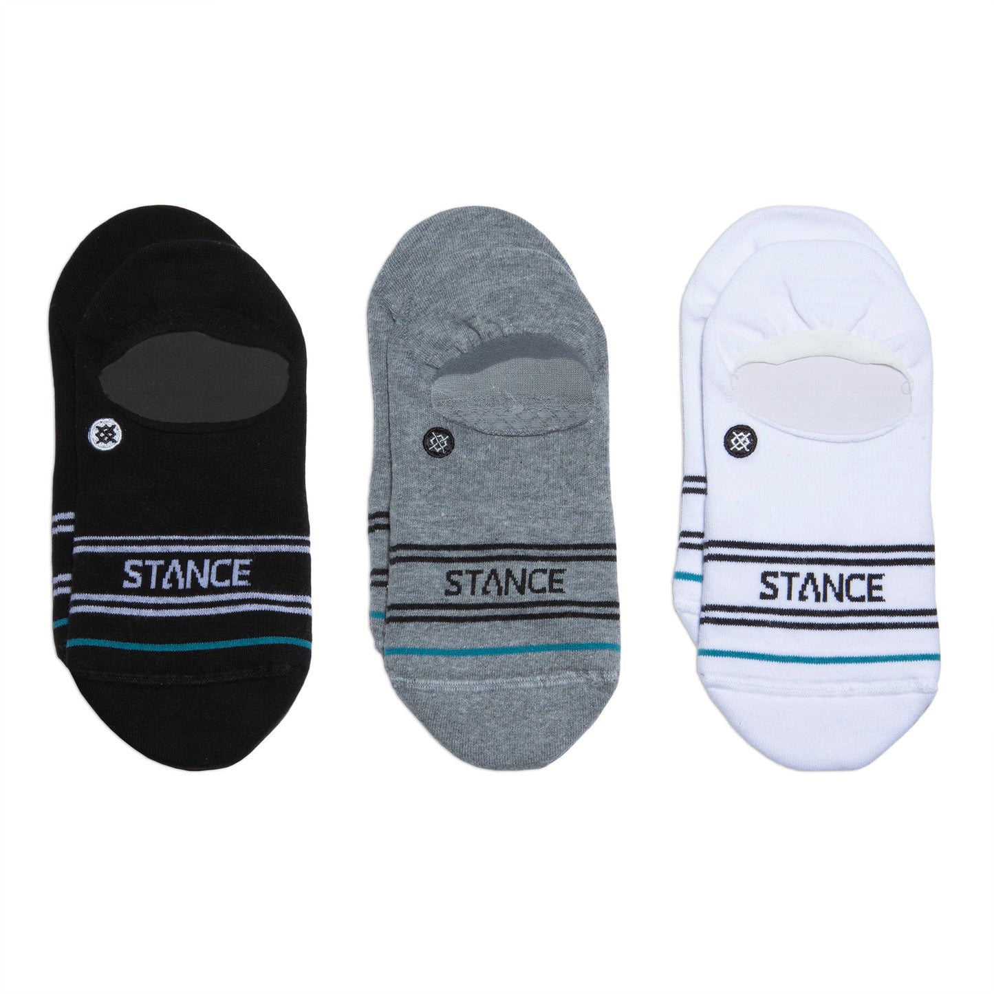 Stance Basic No Show Socks [3 Pack] (Medium)
