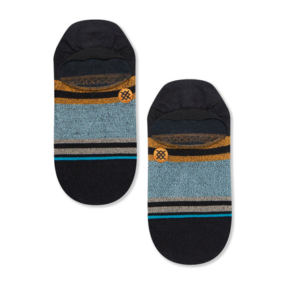 Stance Below Deck No Show Socks (Medium, Black)