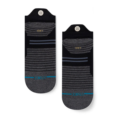Stance Tab Run Light Socks [3 Pack] (Small, Black)