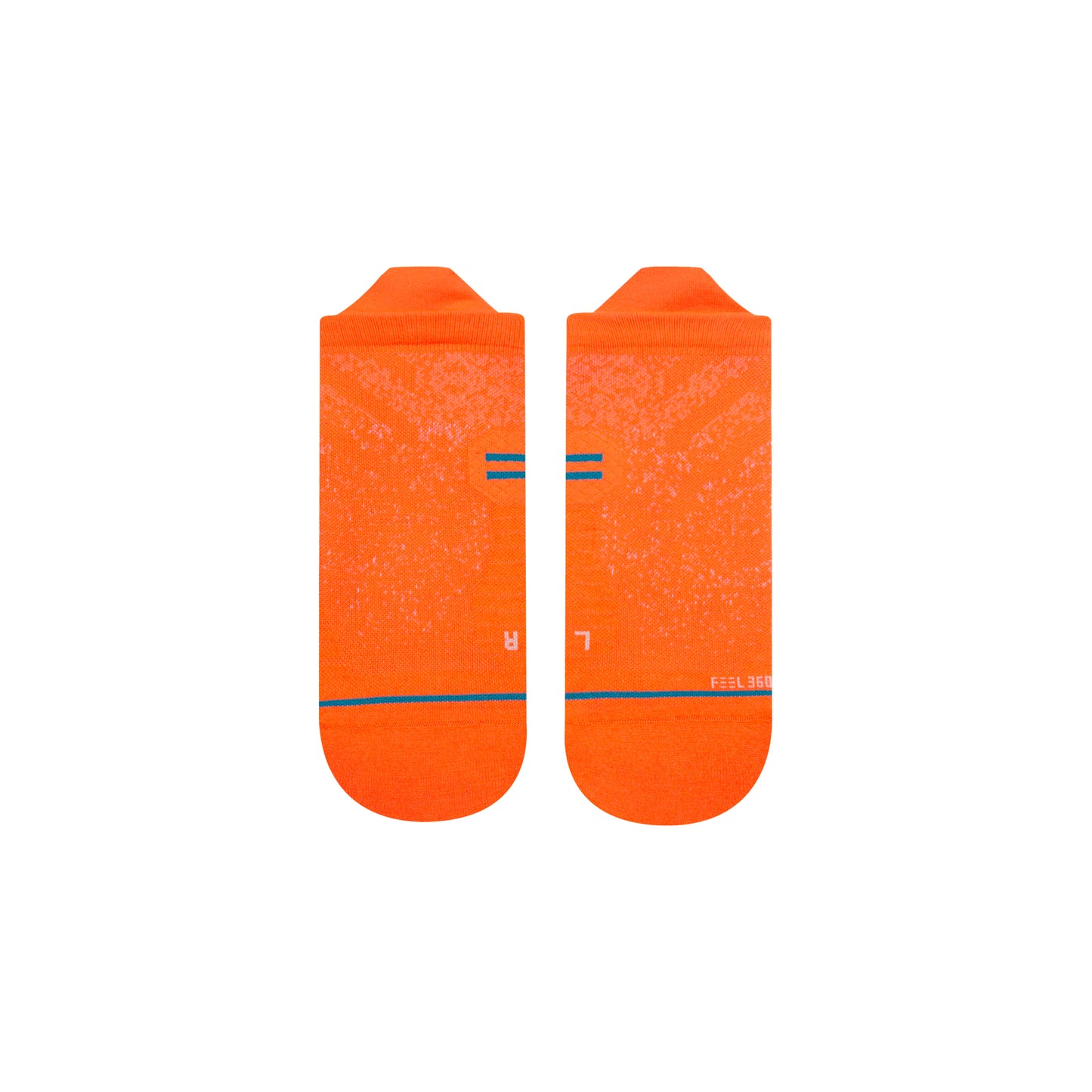 Stance Run Ul Tab Socks (Small, Coral)