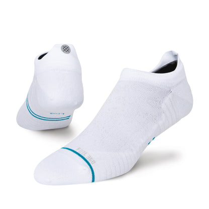 Stance Run Ul Tab Socks (Small, White)