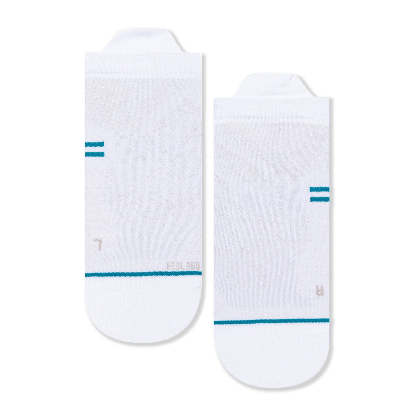 Stance Run Ul Tab Socks (Small, White)