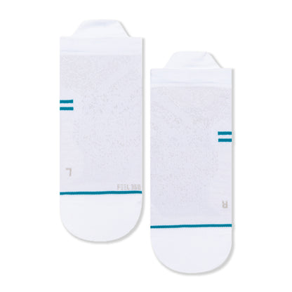 Stance Run Ul Tab Socks (Small, White)