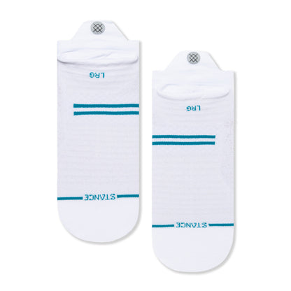 Stance Run Ul Tab Socks (Medium, White)