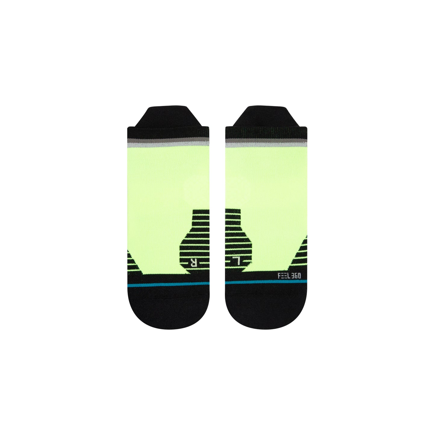 Stance Maxed Tab Tab Socks (Medium, Neon Yellow)