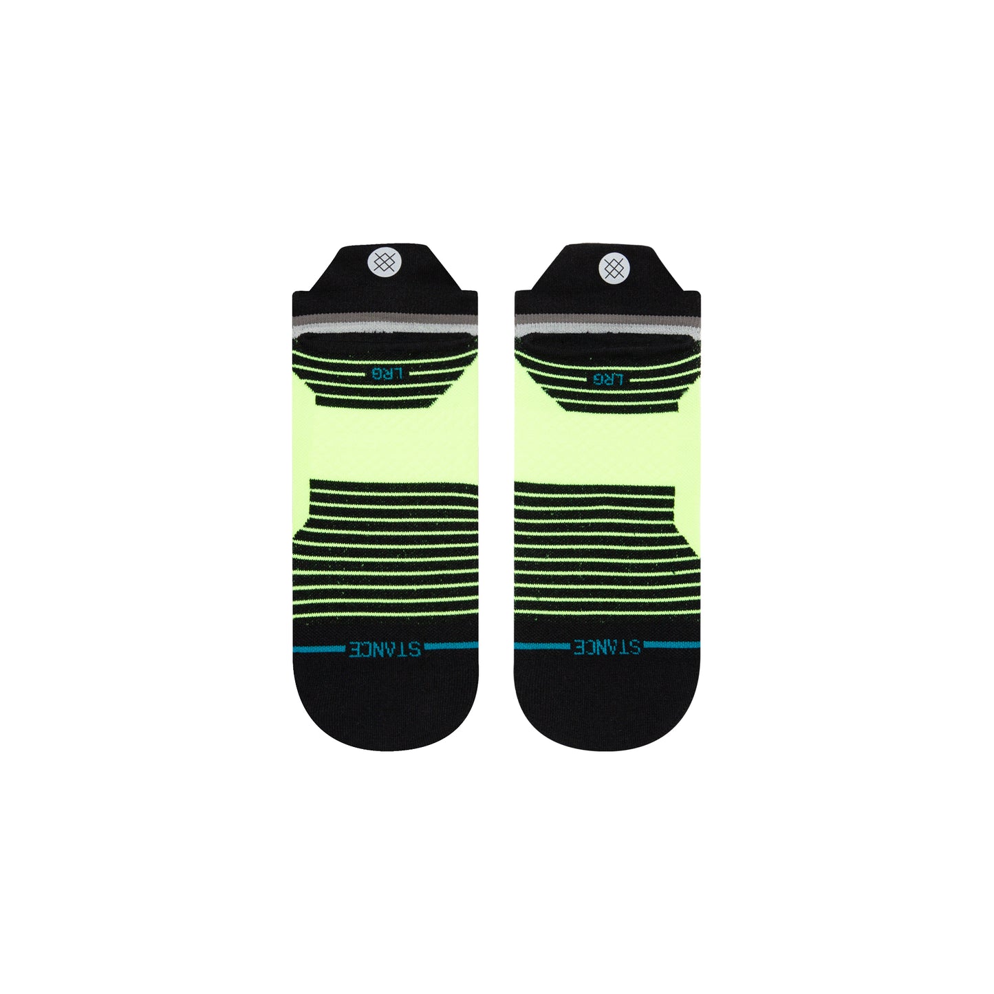 Stance Maxed Tab Tab Socks (Medium, Neon Yellow)