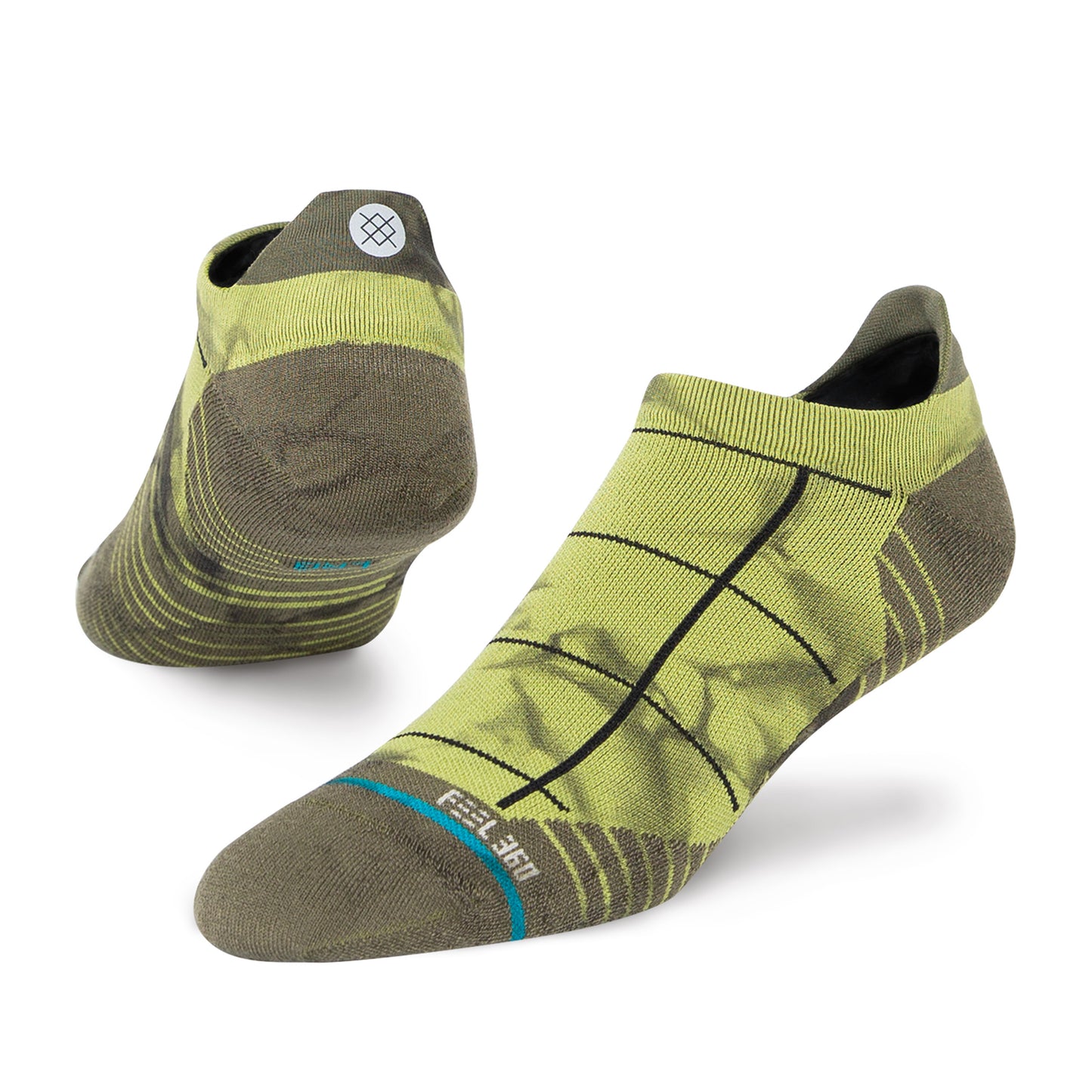 Stance Graphed Tab Socks (Medium, Green)