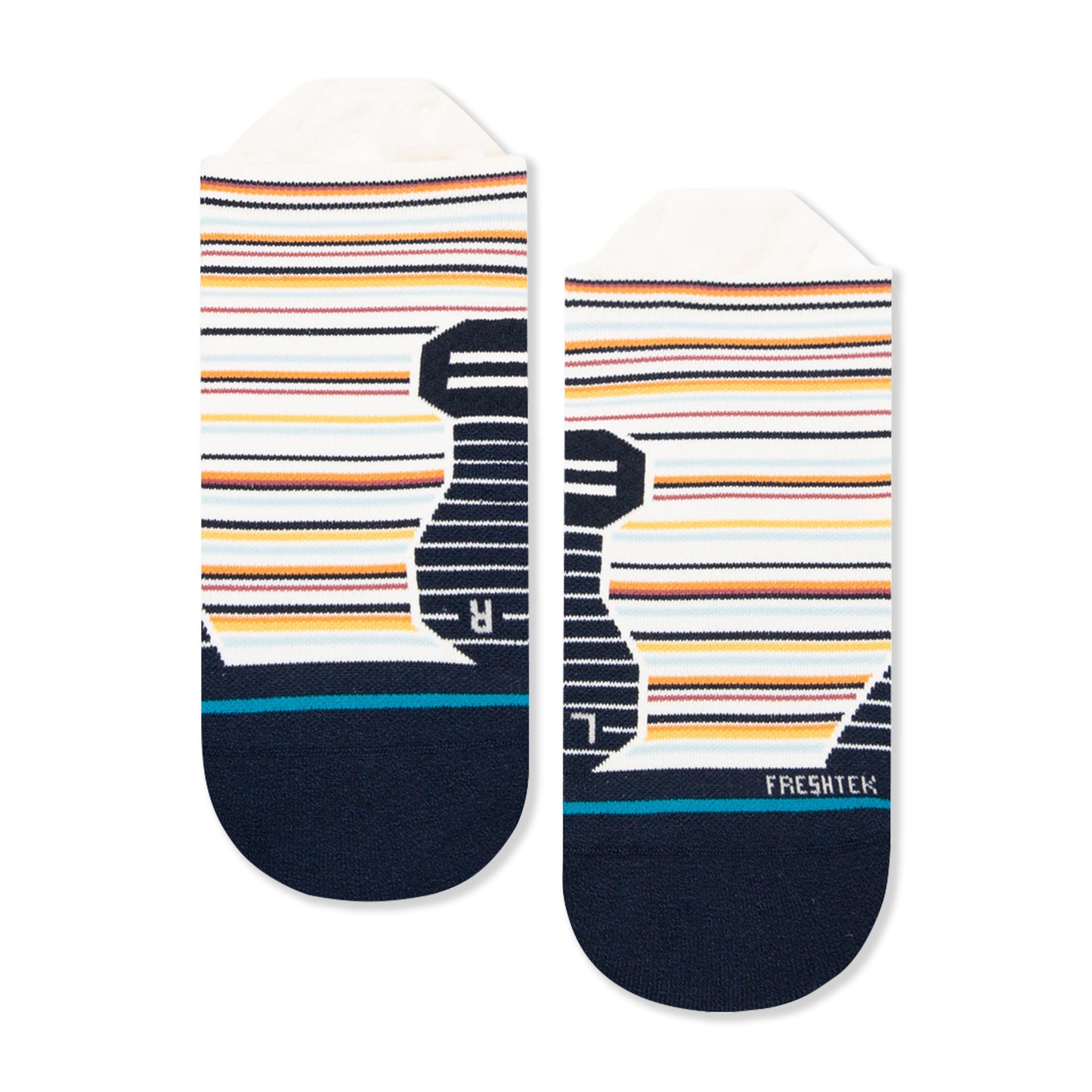 Stance Cape Tab Socks (Medium, Vintage White)
