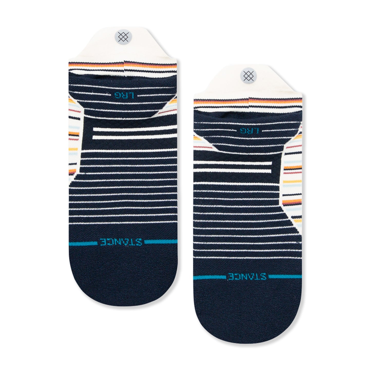 Stance Cape Tab Socks (Medium, Vintage White)