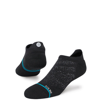 Stance Run Light Tab Socks (Small, Black)