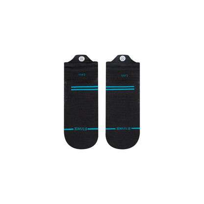 Stance Run Light Tab Socks (Small, Black)