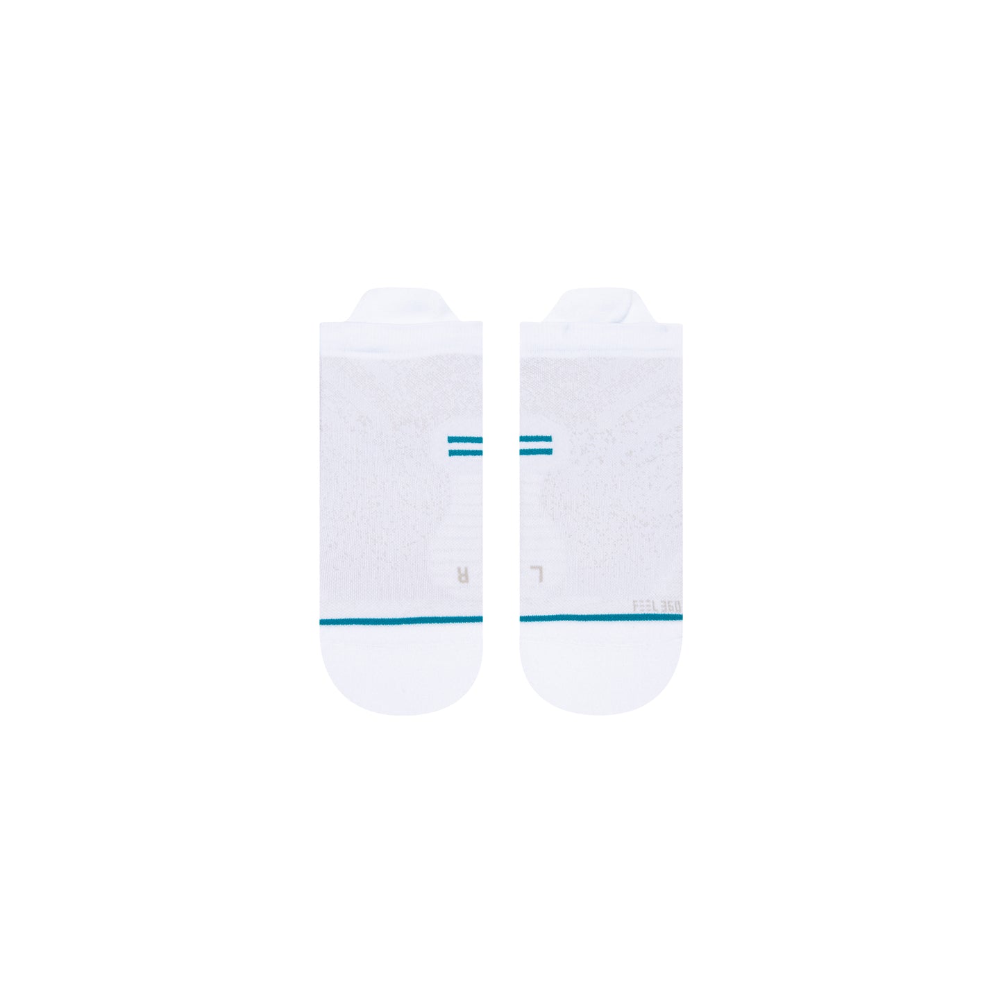 Stance Run Light Tab Socks (Medium, White)