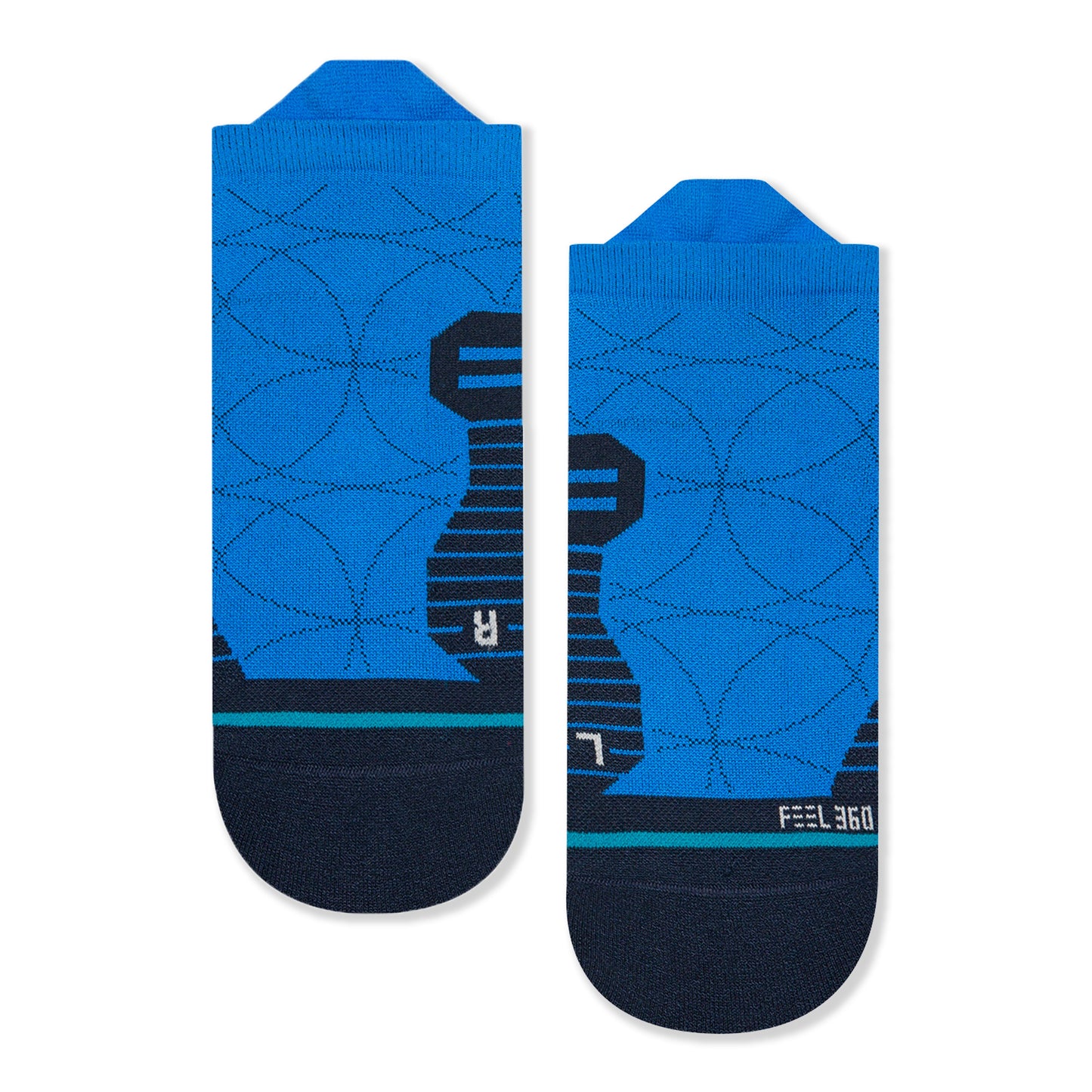 Stance Fused Tab Socks (Medium, Royal)