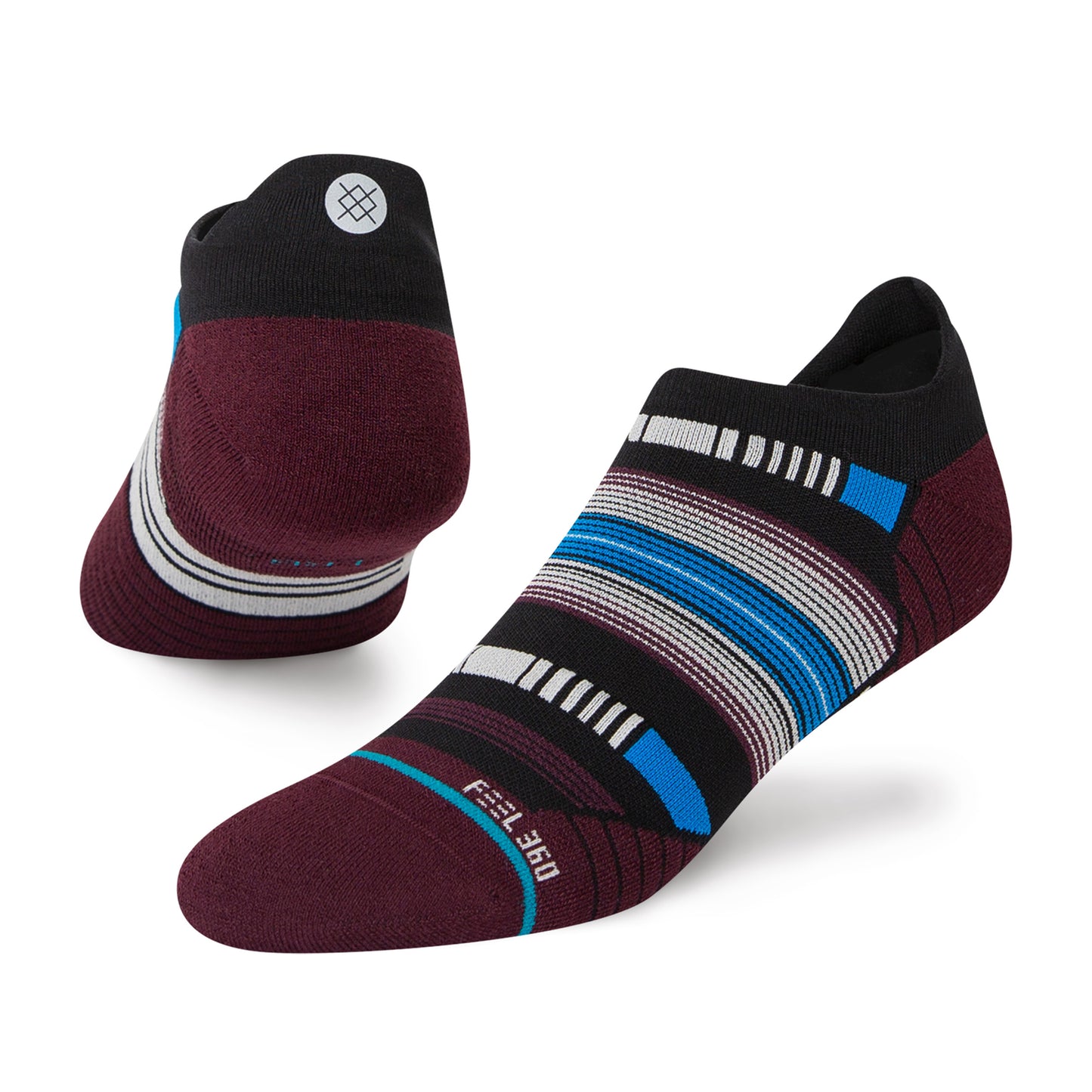 Stance Modul Tab Tab Socks (Large, Black)