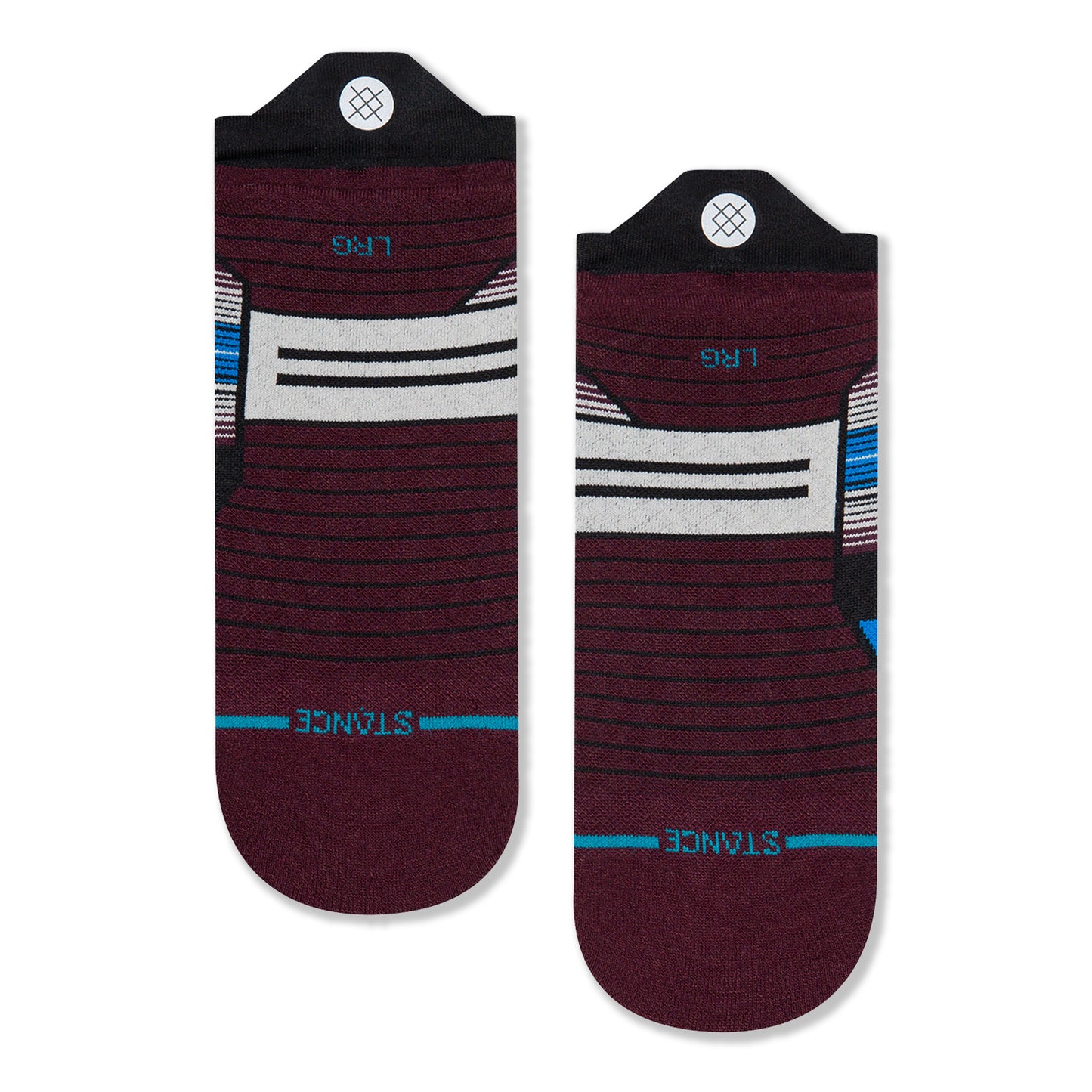 Stance Modul Tab Tab Socks (Large, Black)