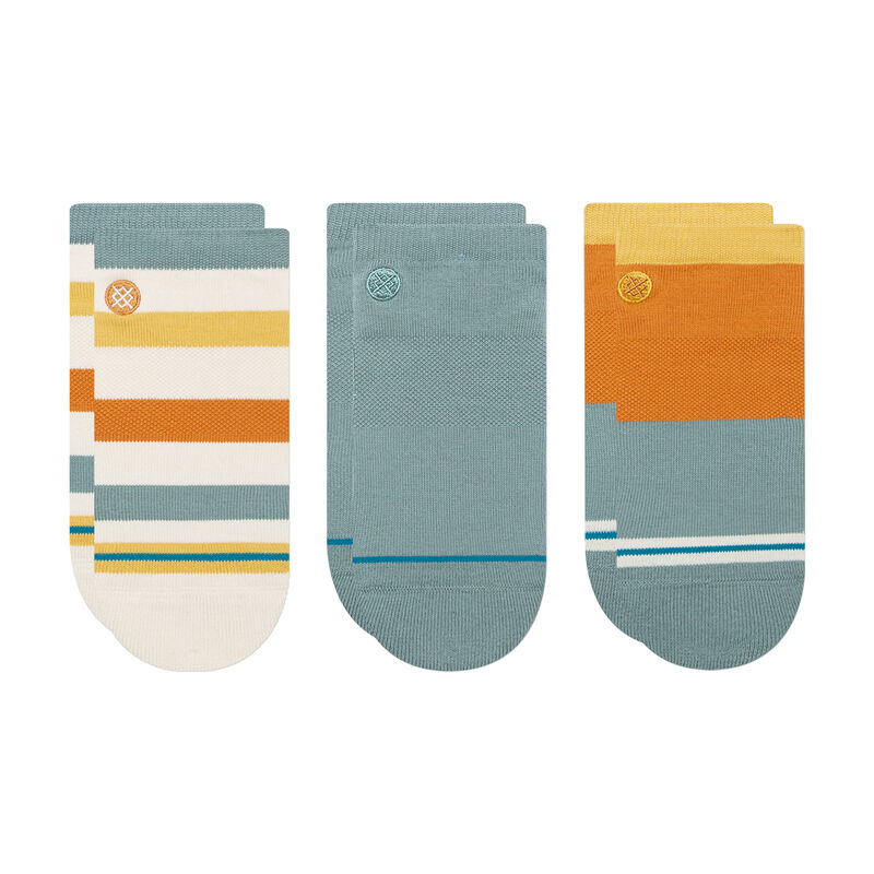 Stance Bender 3 Pack Low Socks (Medium, Multi)
