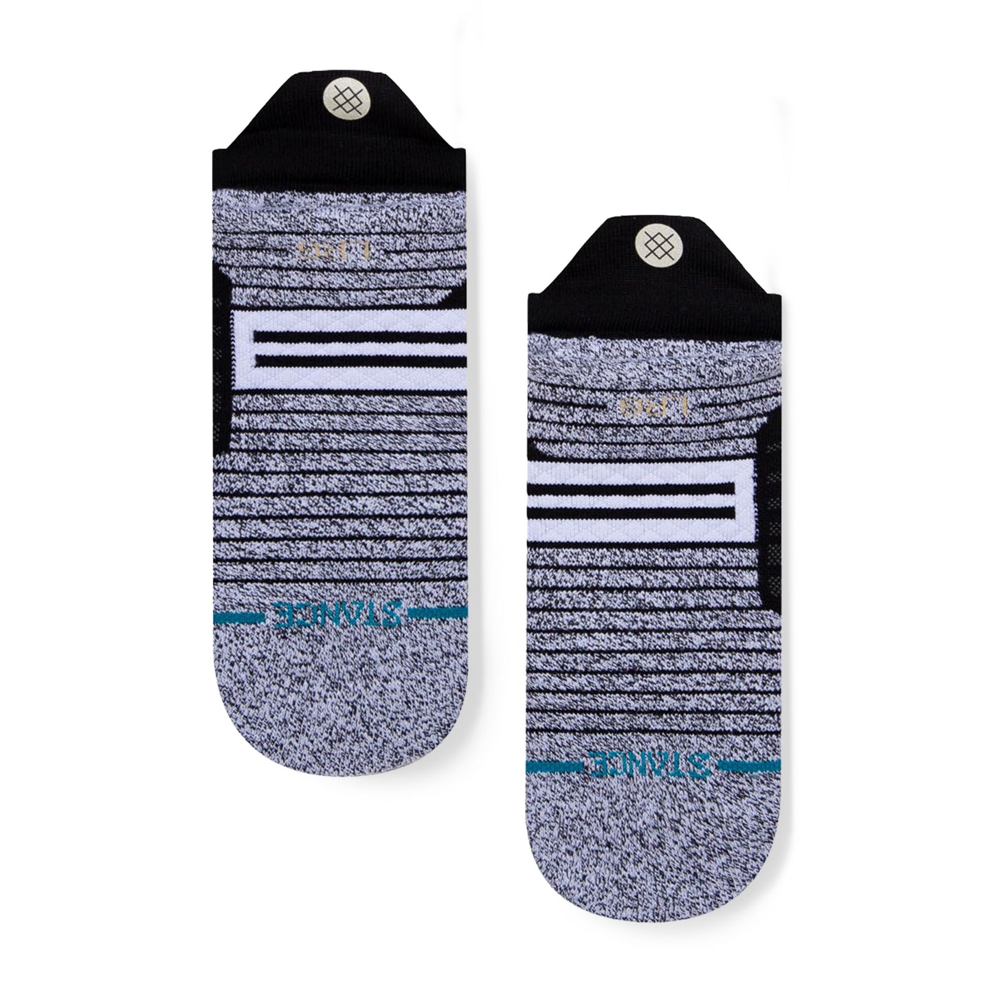 Stance Versa Tab Socks [3 Pack] (Medium, Black/White)
