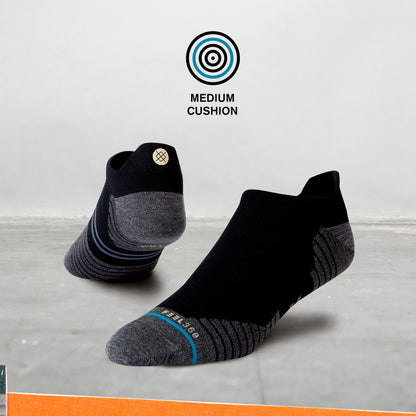 Stance Versa Tab Socks [3 Pack] (Medium, Black/White)