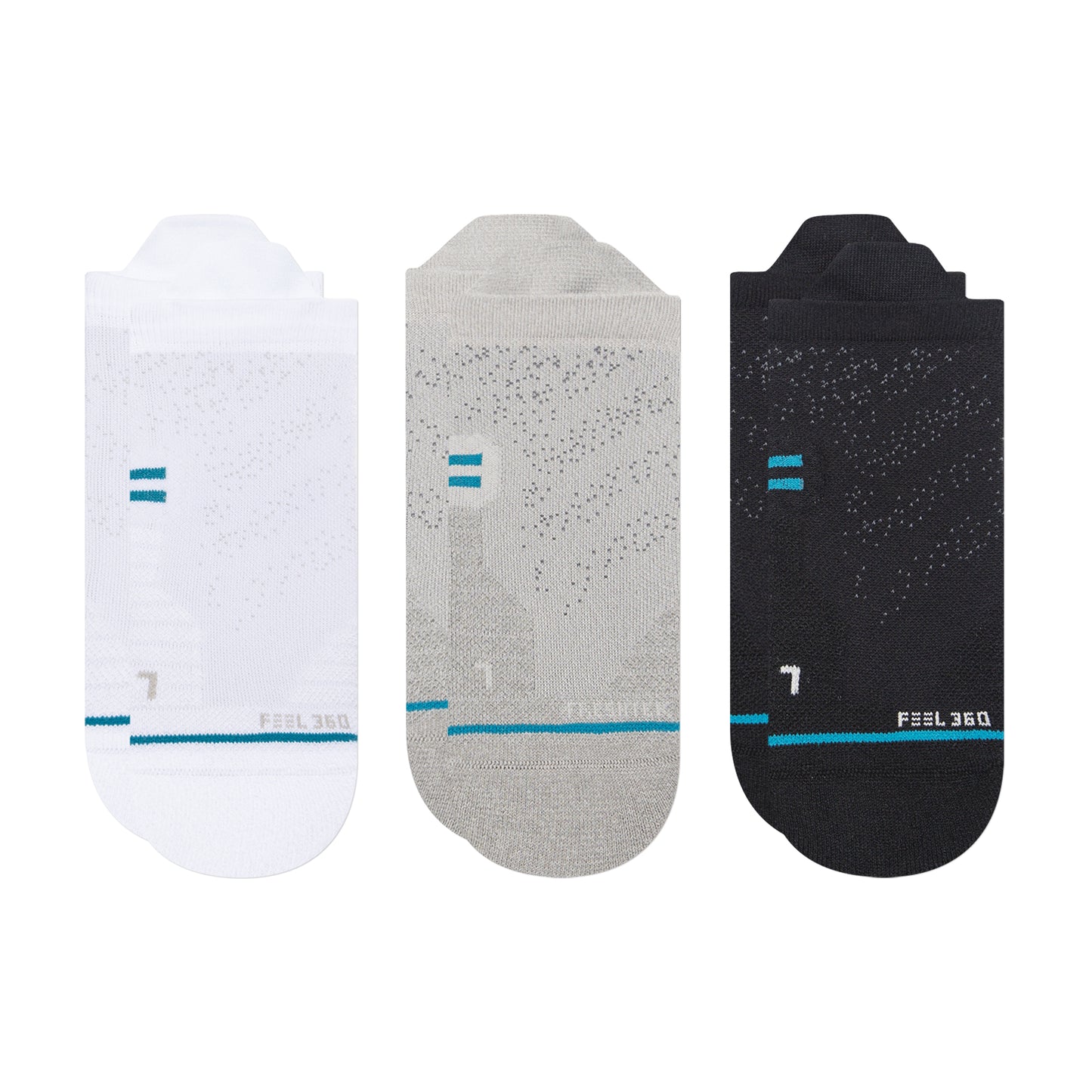 Stance Athletic Tab 3 Pack Socks (Large, Multi)
