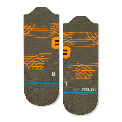 Stance 4X400 Dye Tab Socks (Large, Army)