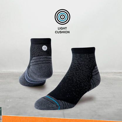 Stance Run Qtr St Socks (Small, White)
