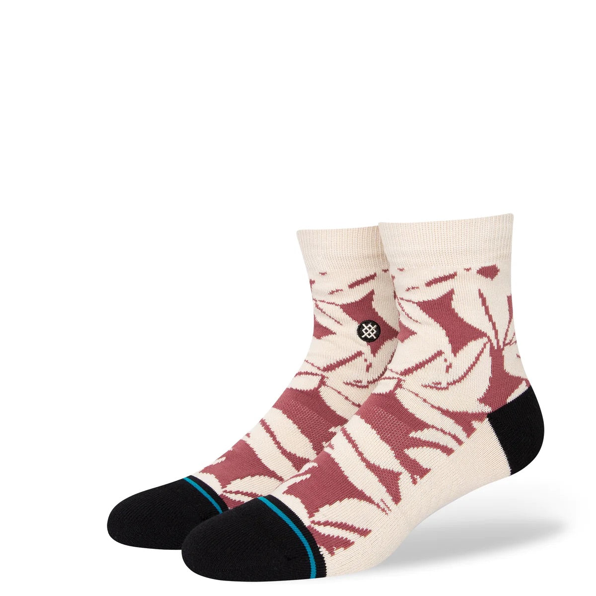 Stance Ke Nui Quarter Socks (Medium, Rebel Rose)
