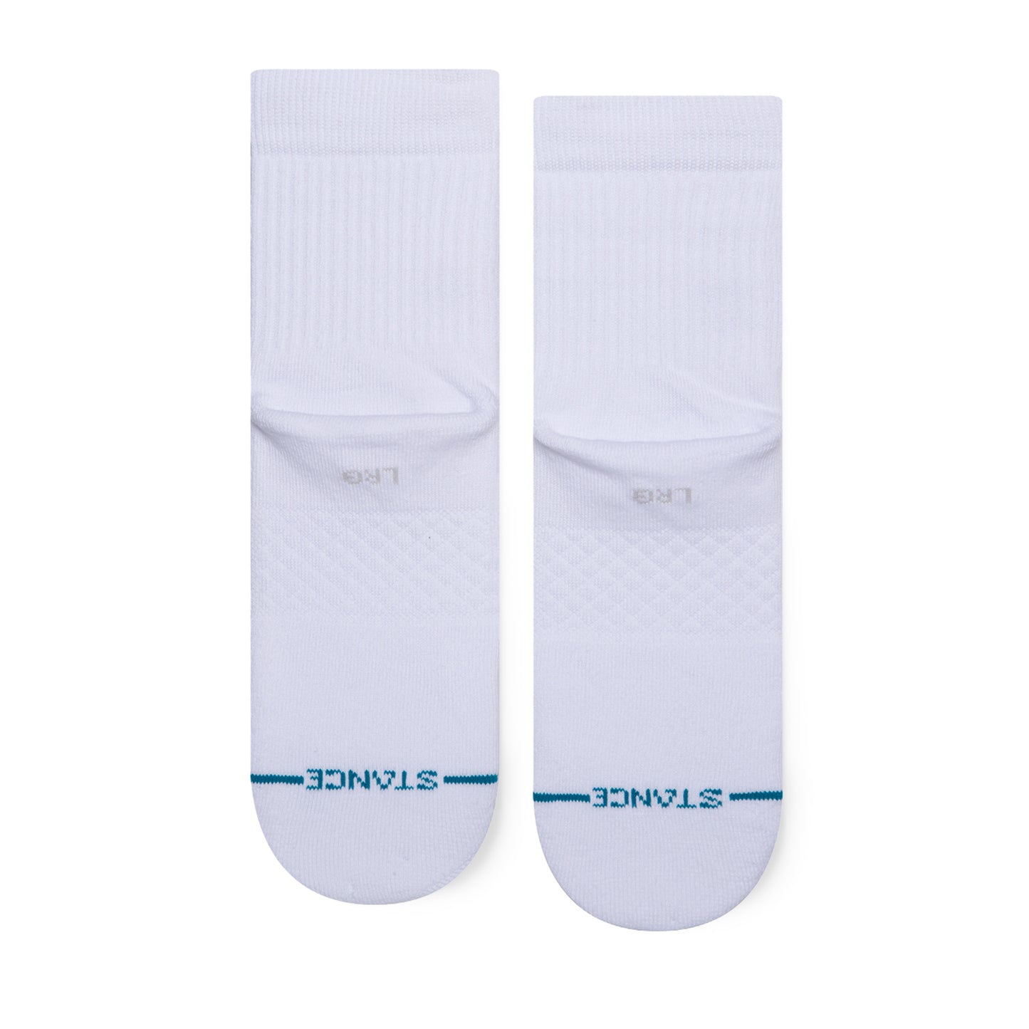Stance Icon Quarter Icon Socks [3 Pack] (Medium, White)
