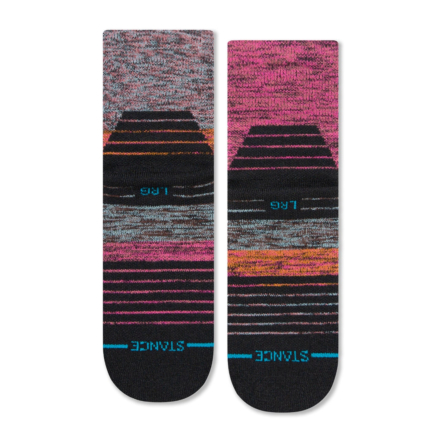 Stance Crossing Paths Quarter Socks (Medium, Multi)