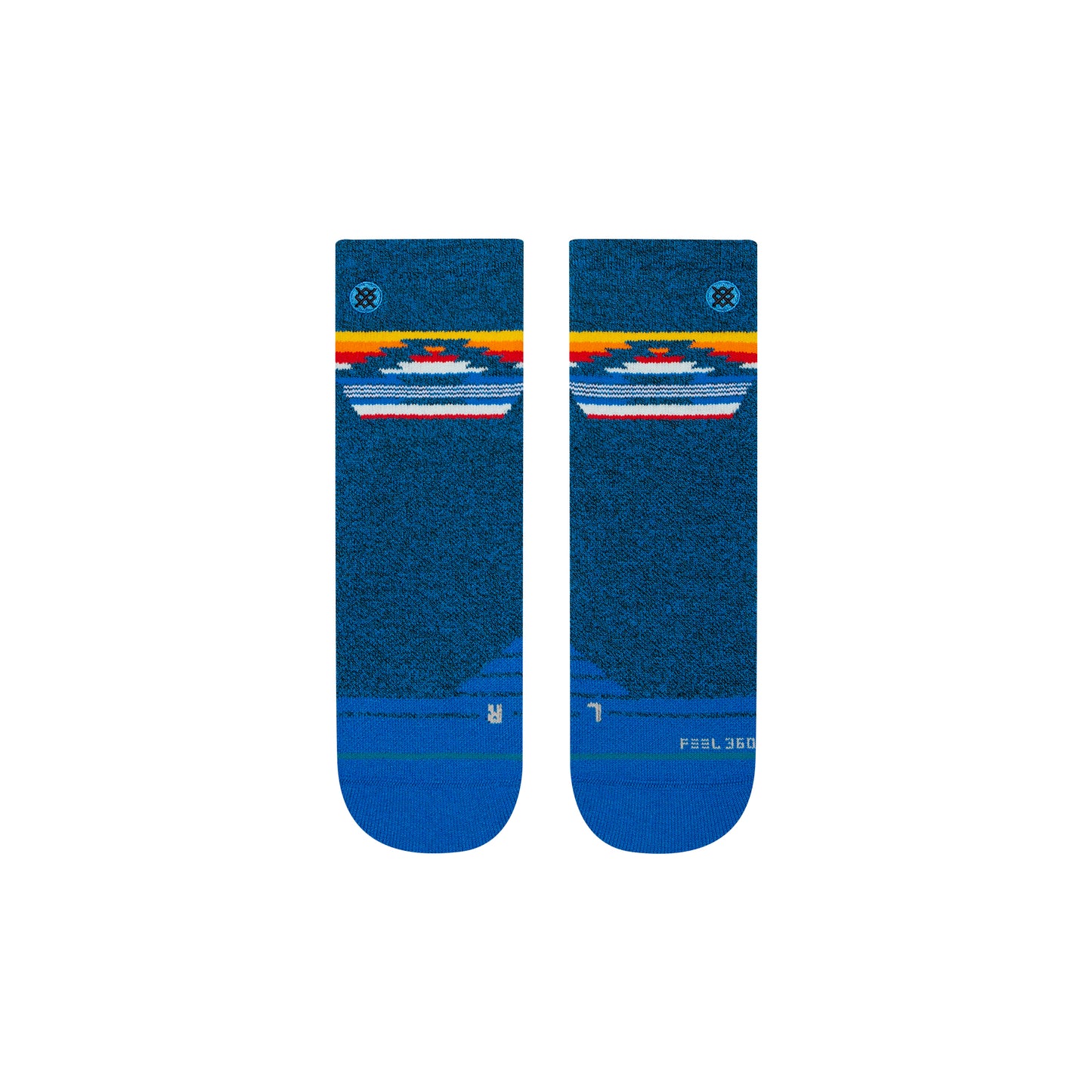 Stance Serape Dos Qtr Quarter Socks (Medium, Multi)