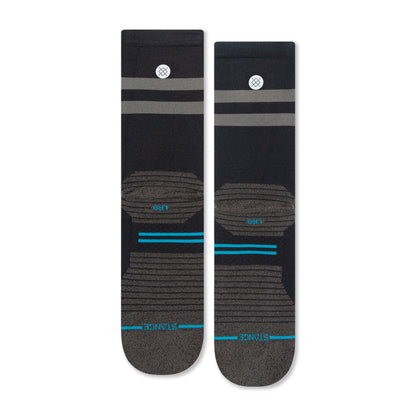 Stance Franchise Ul Crew Socks (Large, Black)