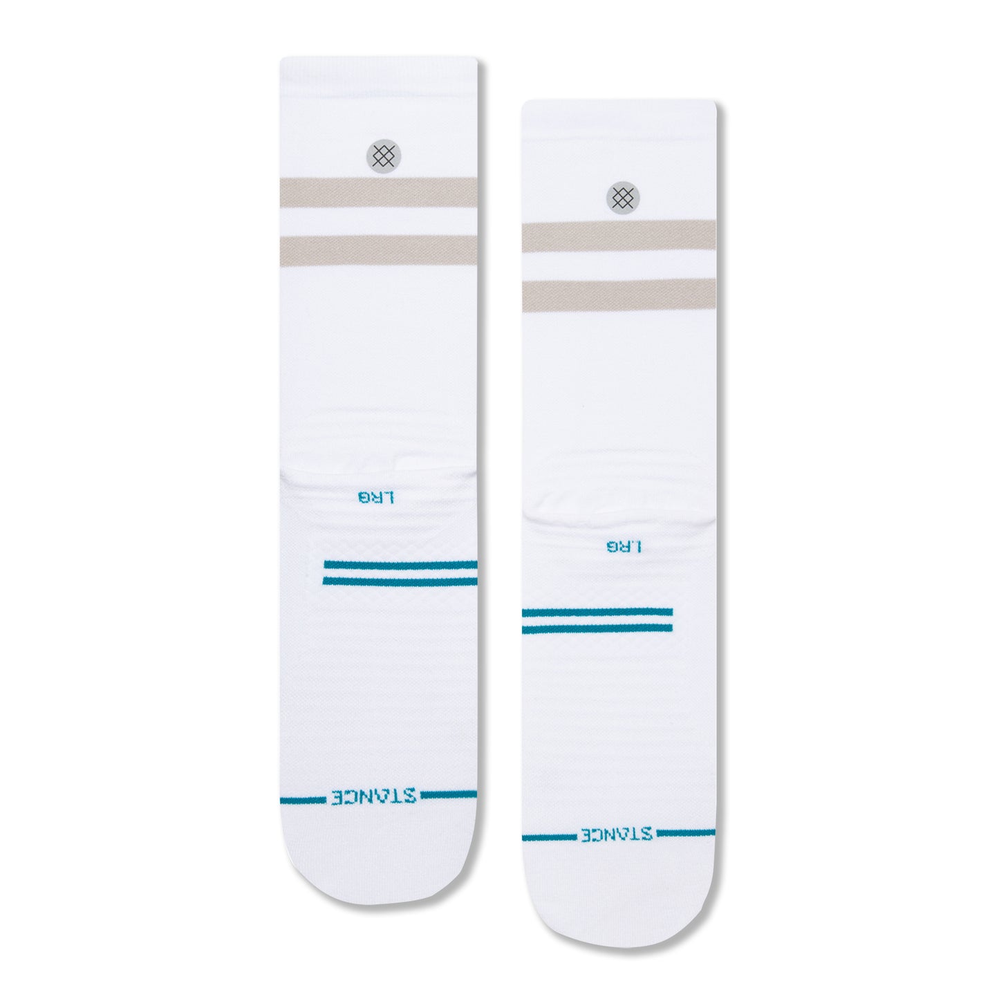 Stance Franchise Ul Crew Socks (Medium, White)
