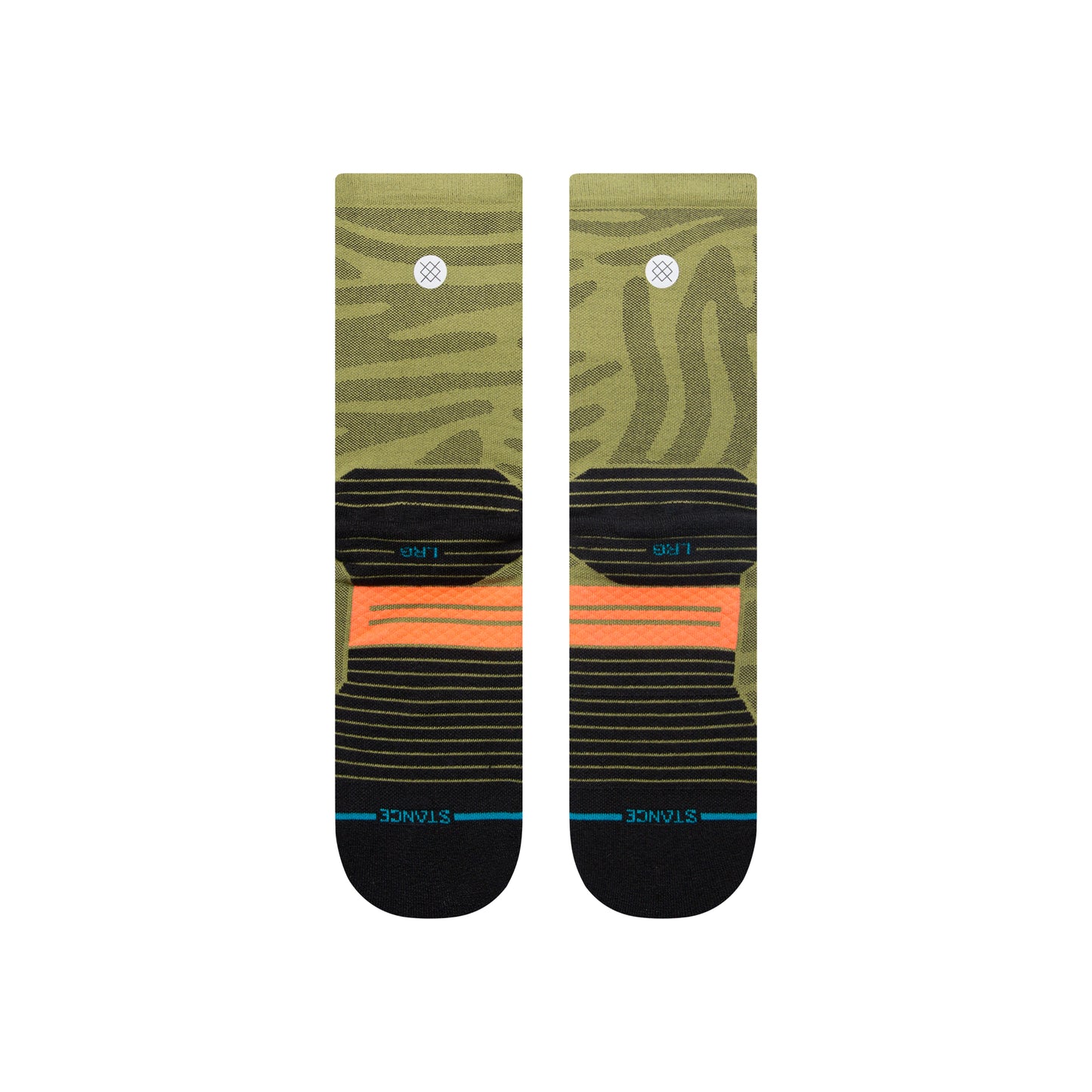 Stance Ciele Camo Crew Socks (Medium, Black)