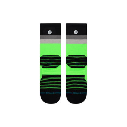 Stance Maxed Crew Socks (Medium, Neon Green)
