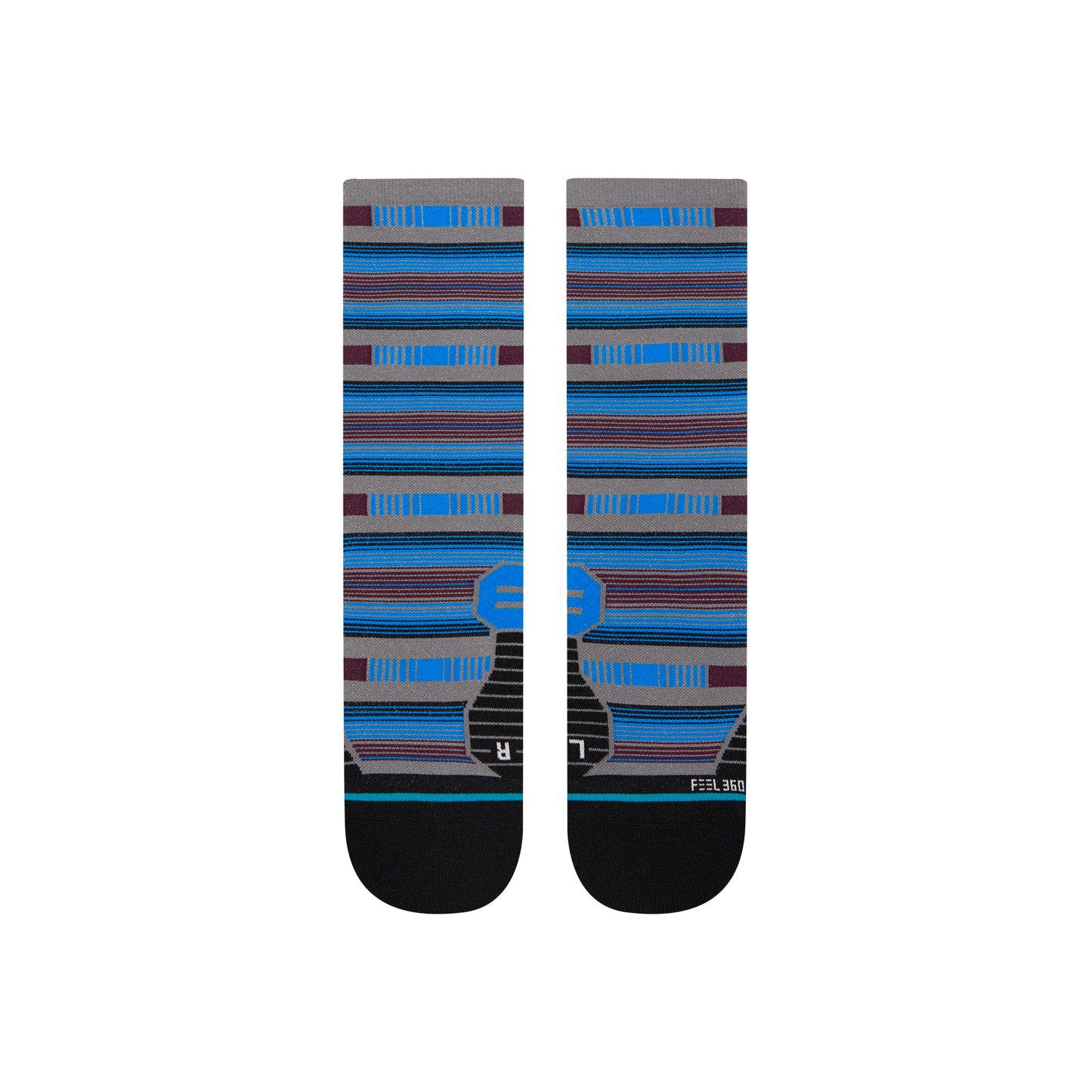 Stance Modul Crew Socks (Medium, Dark Grey)